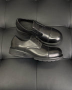 Schwarze Derby-Schuhe – Herren