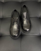 Schwarze Derby-Schuhe – Herren