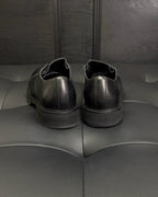 Schwarze Derby-Schuhe – Herren