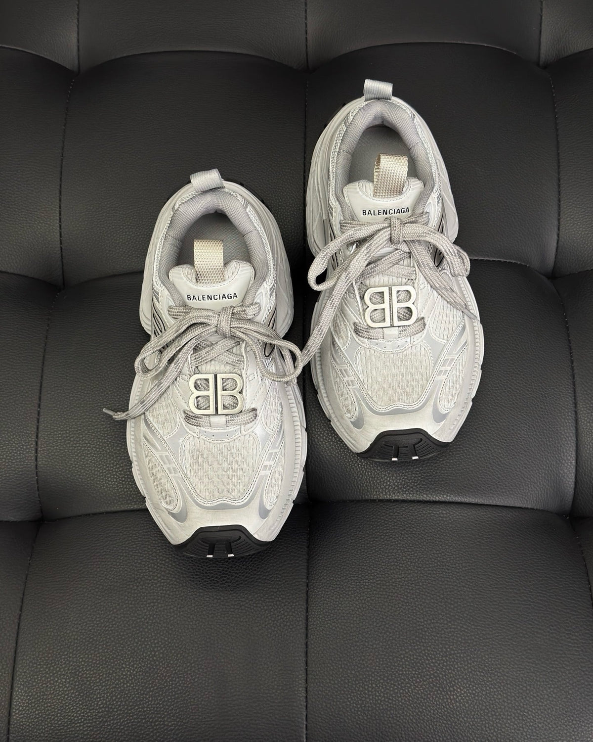 Black and White Sneakers