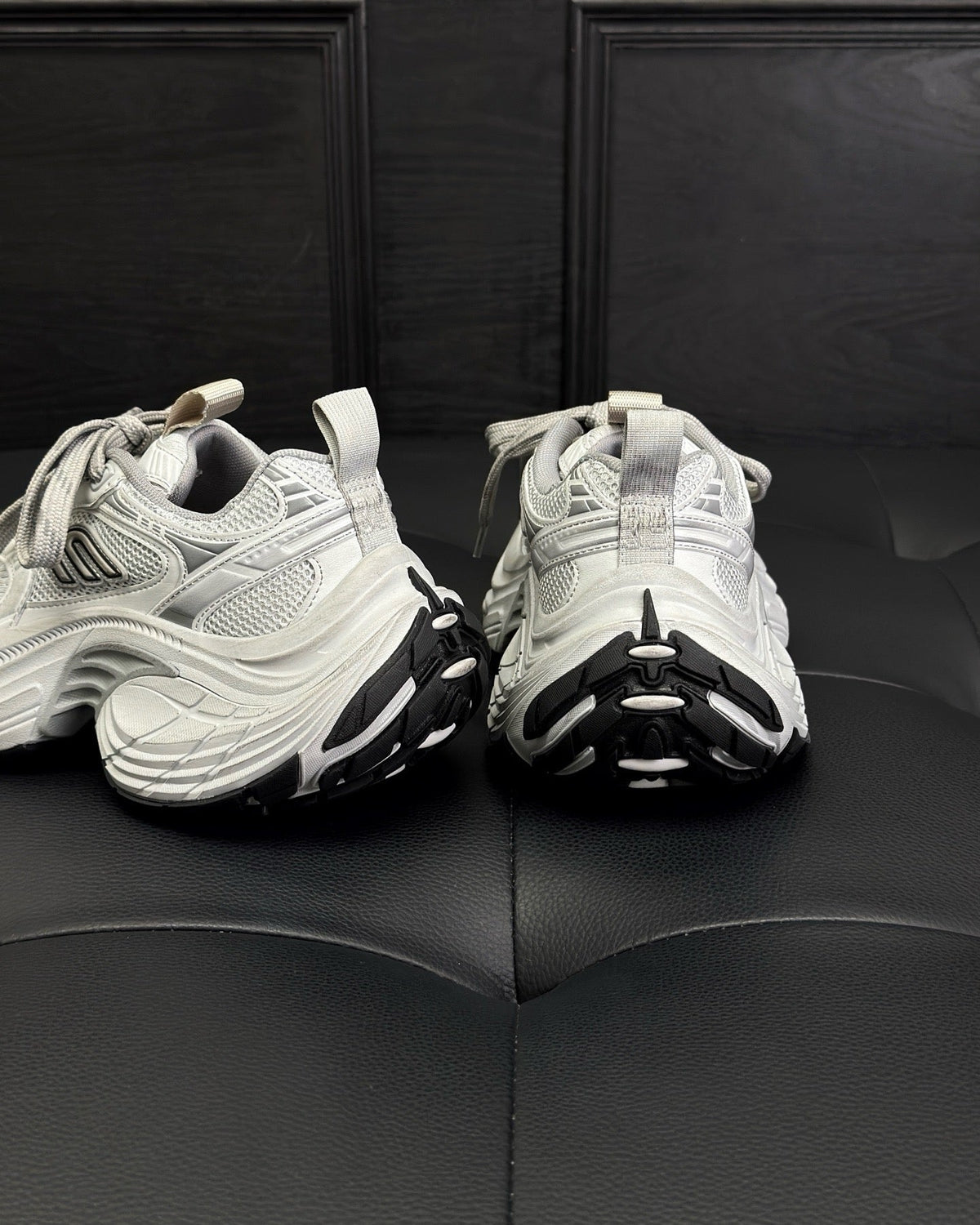 Black and White Sneakers