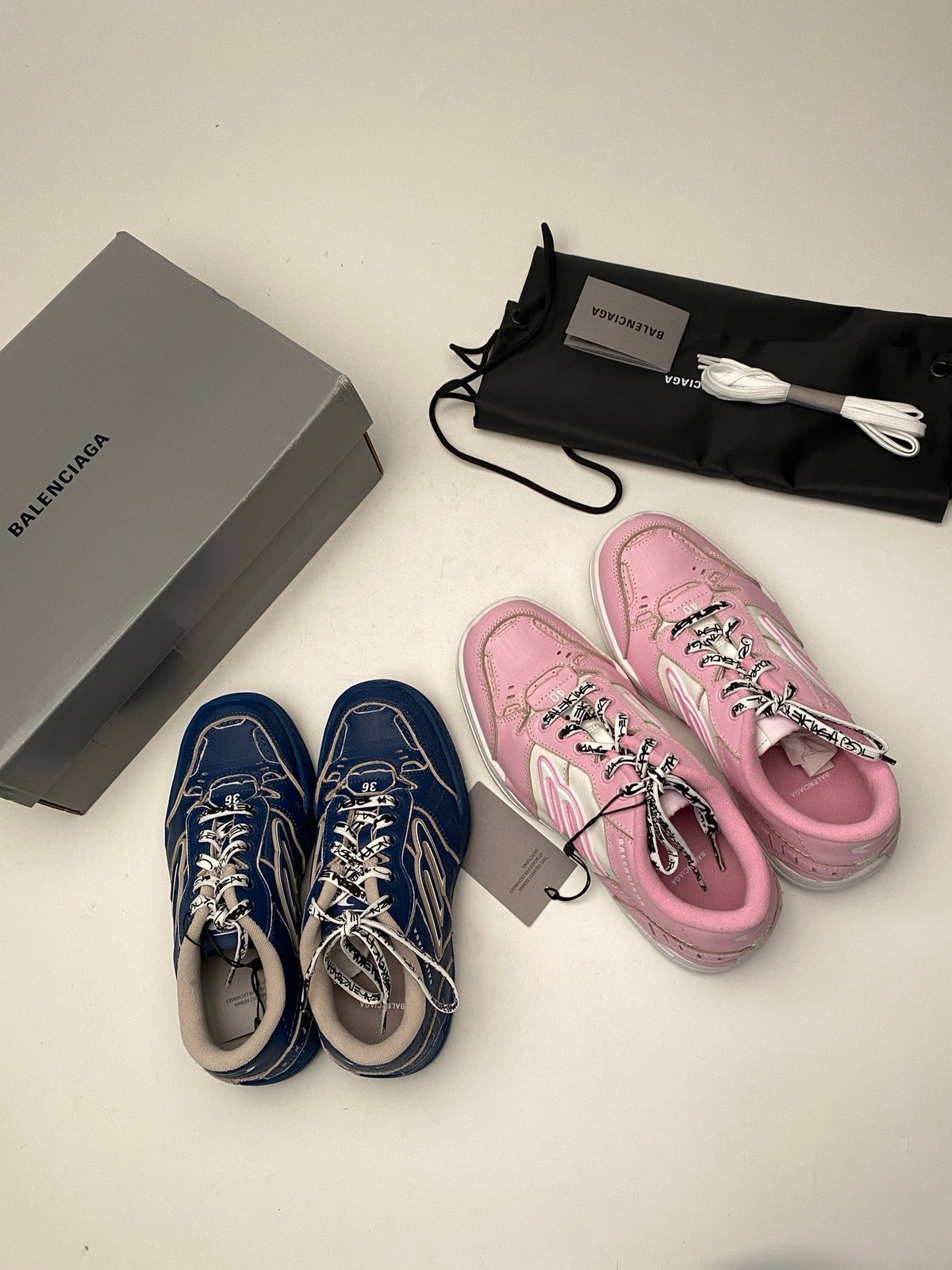 Navy Runner-Sneakers