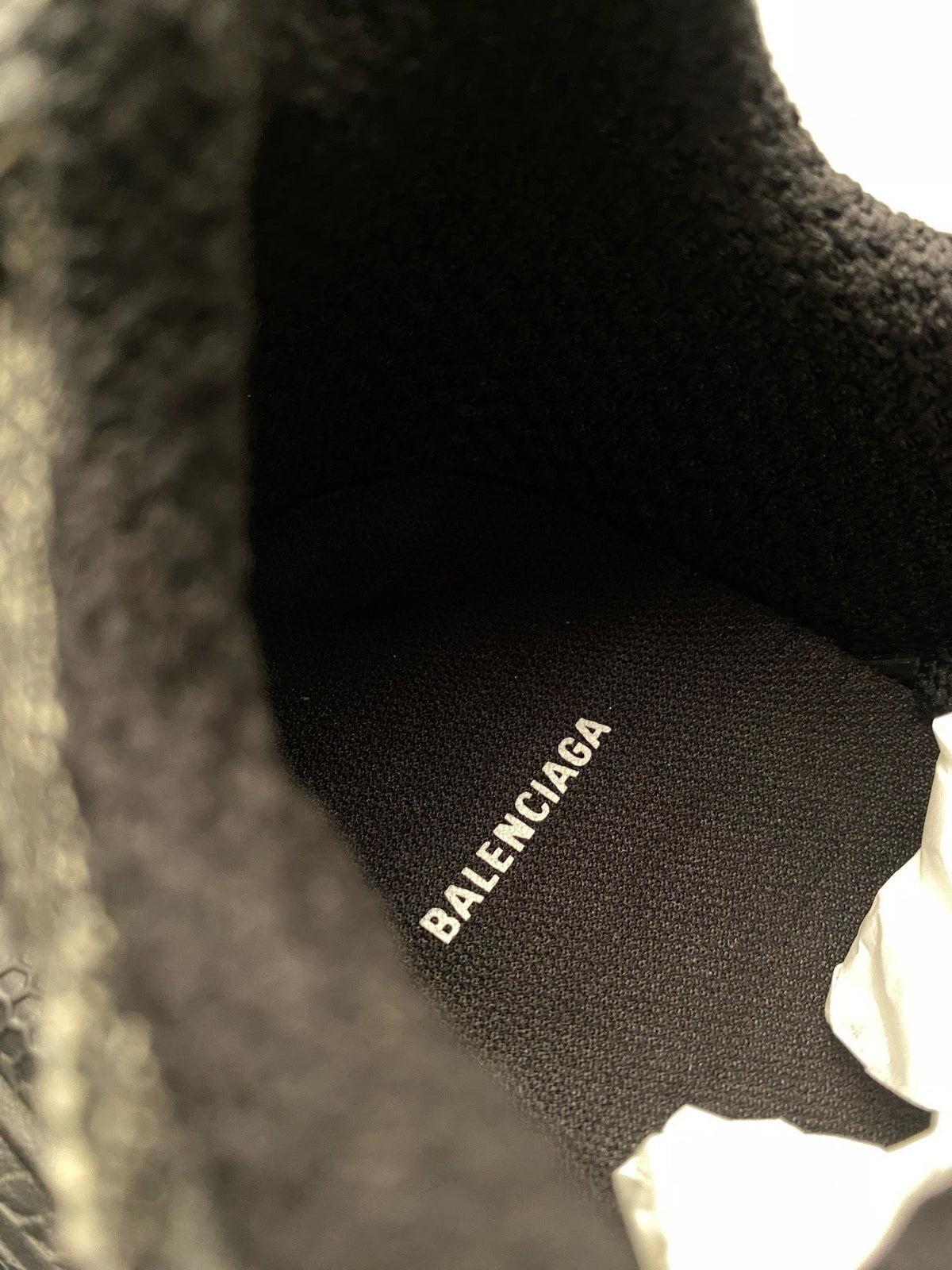 Panelled Runner Black Sneakers