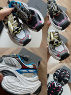 Caged Panel Runner Dark Multicolour Sneakers