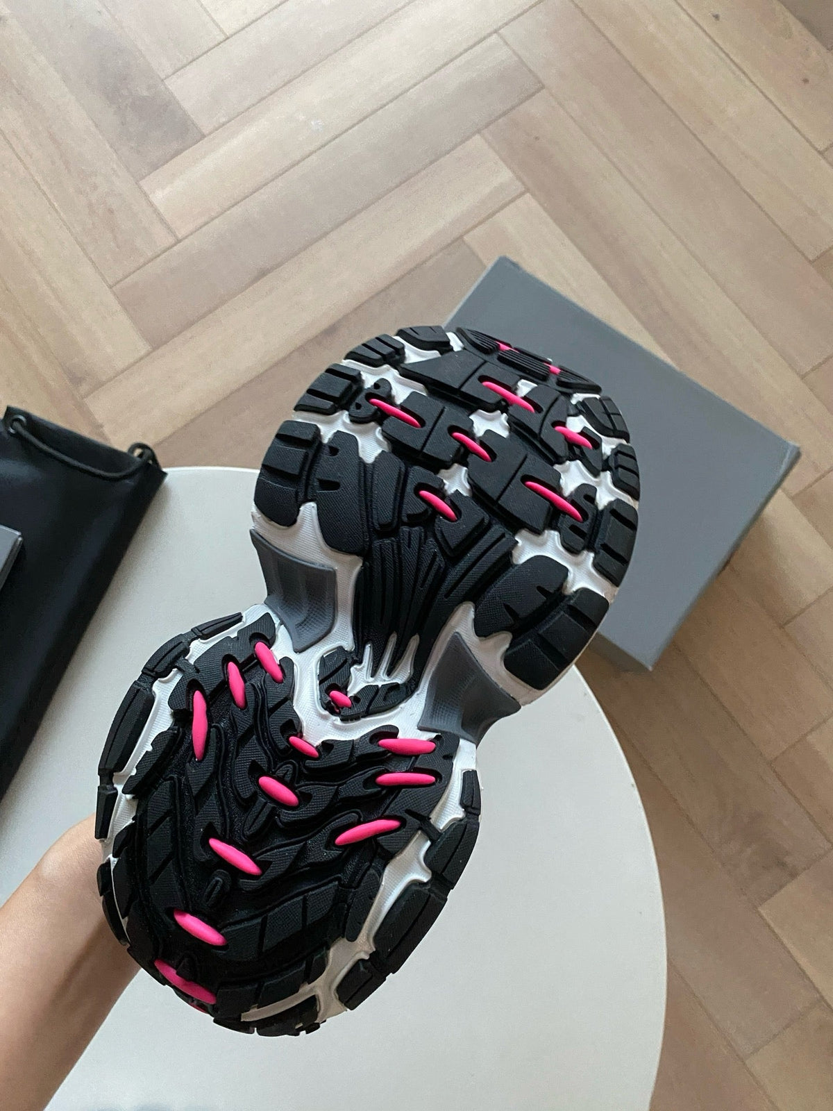 Caged Panel Runner Dark Multicolour Sneakers
