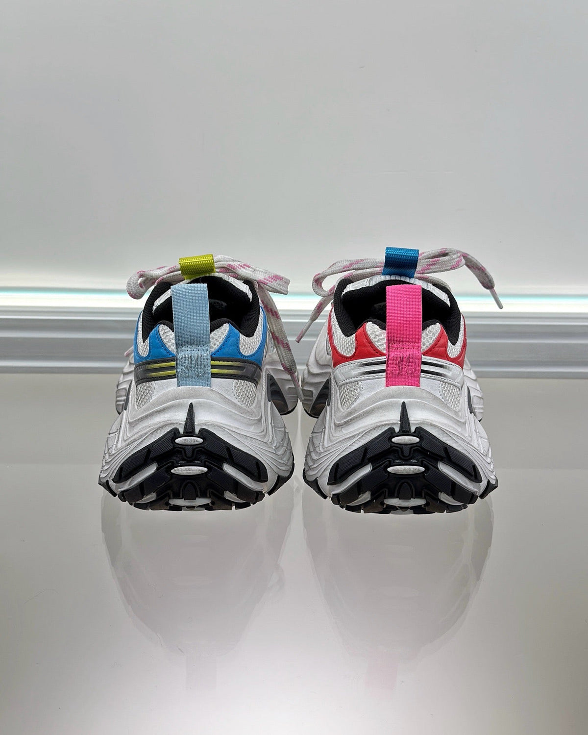 Caged Panel Runner Multicolour Sneakers