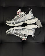Caged Panel Runner Pink Sneakers