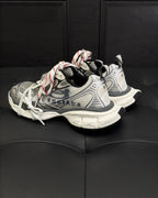 Caged Panel Runner Pink Sneakers