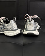 Caged Panel Runner Pink Sneakers