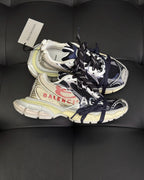 Caged Panel Runner Pink Sneakers