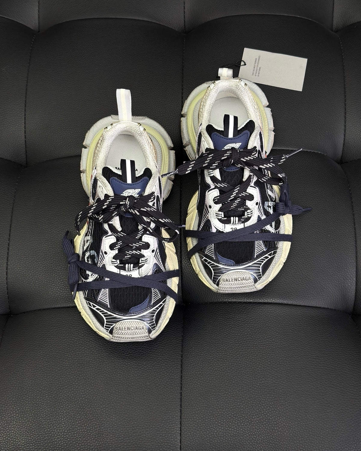 Caged Panel Runner Pink Sneakers