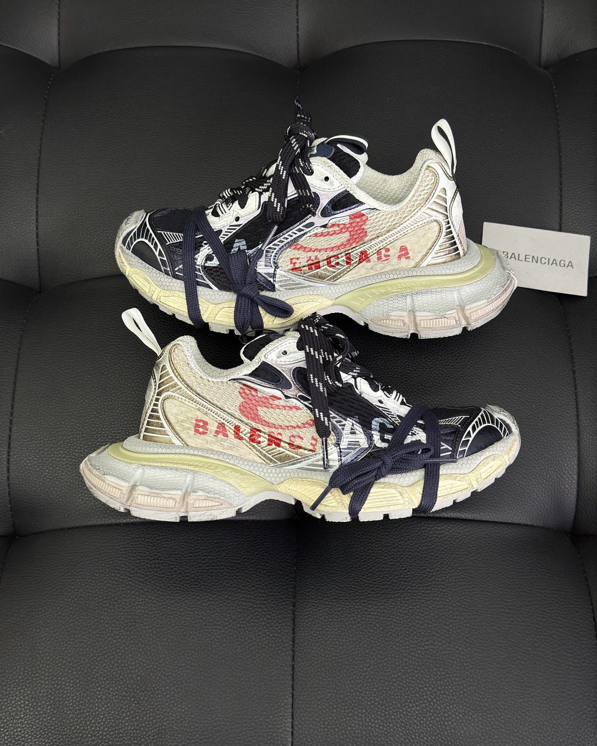 Caged Panel Runner Pink Sneakers