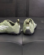 Caged Panel Runner Sage Sneakers