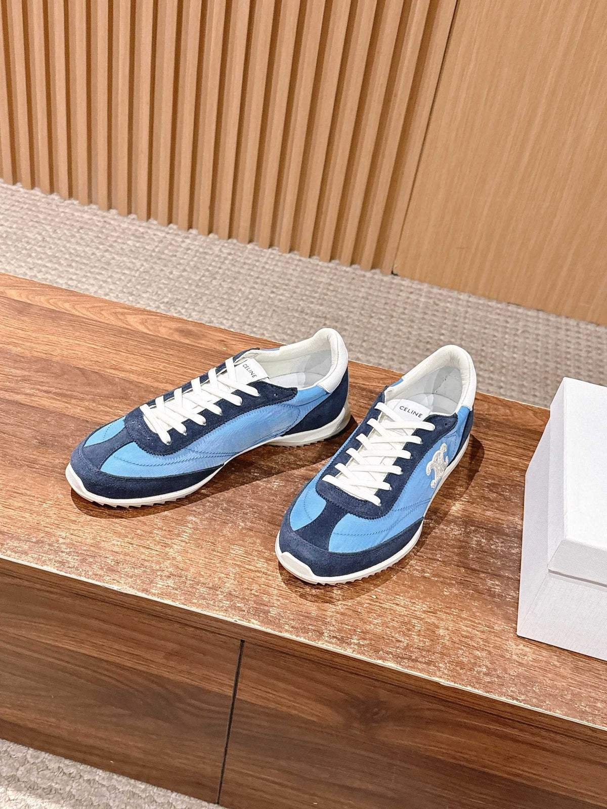 White Leather Cupsole Low-Top - Women's