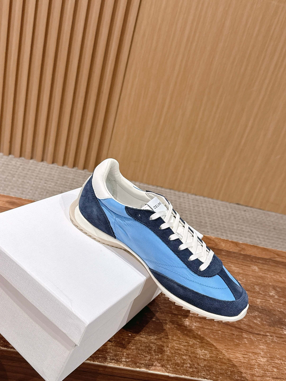 White Leather Cupsole Low-Top - Women's