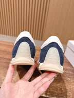 White Leather Cupsole Low-Top - Women's