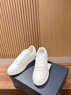 Weiße Leder Sneaker - Herren
