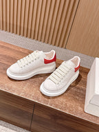 White and Blue Sneakers