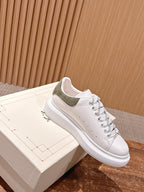 Dark Grey and White Sneakers