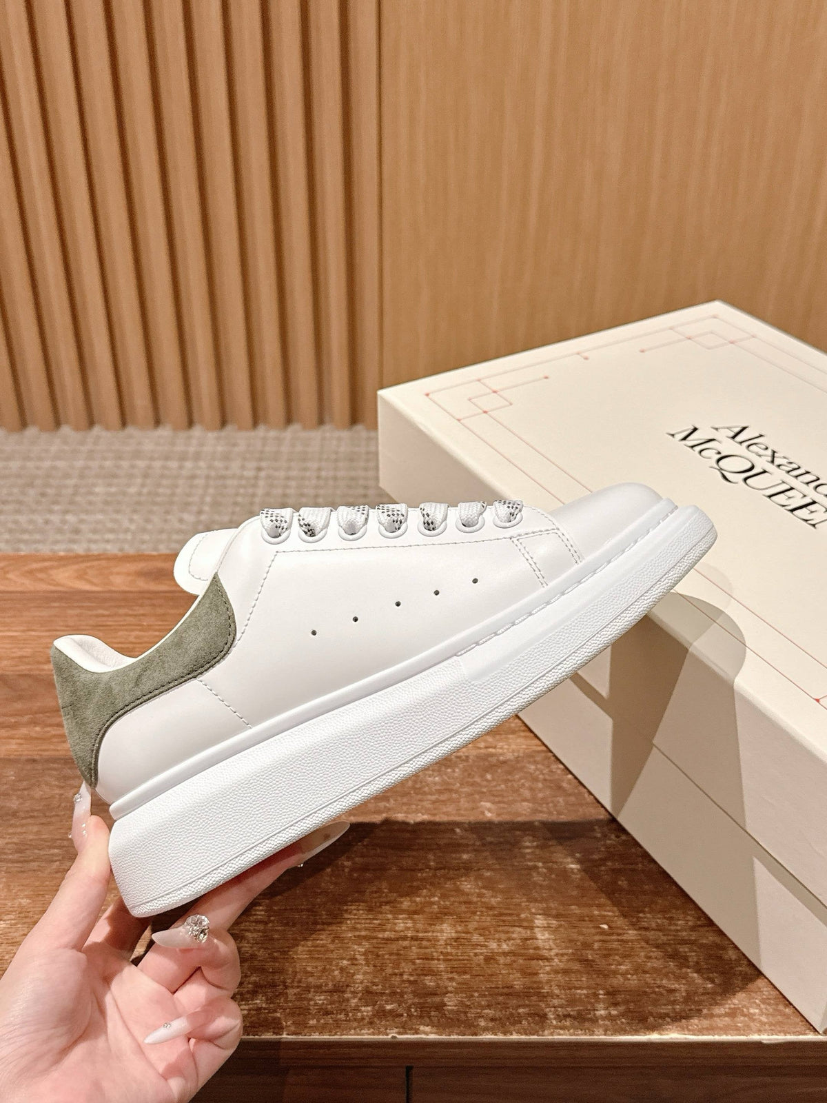 Dark Grey and White Sneakers