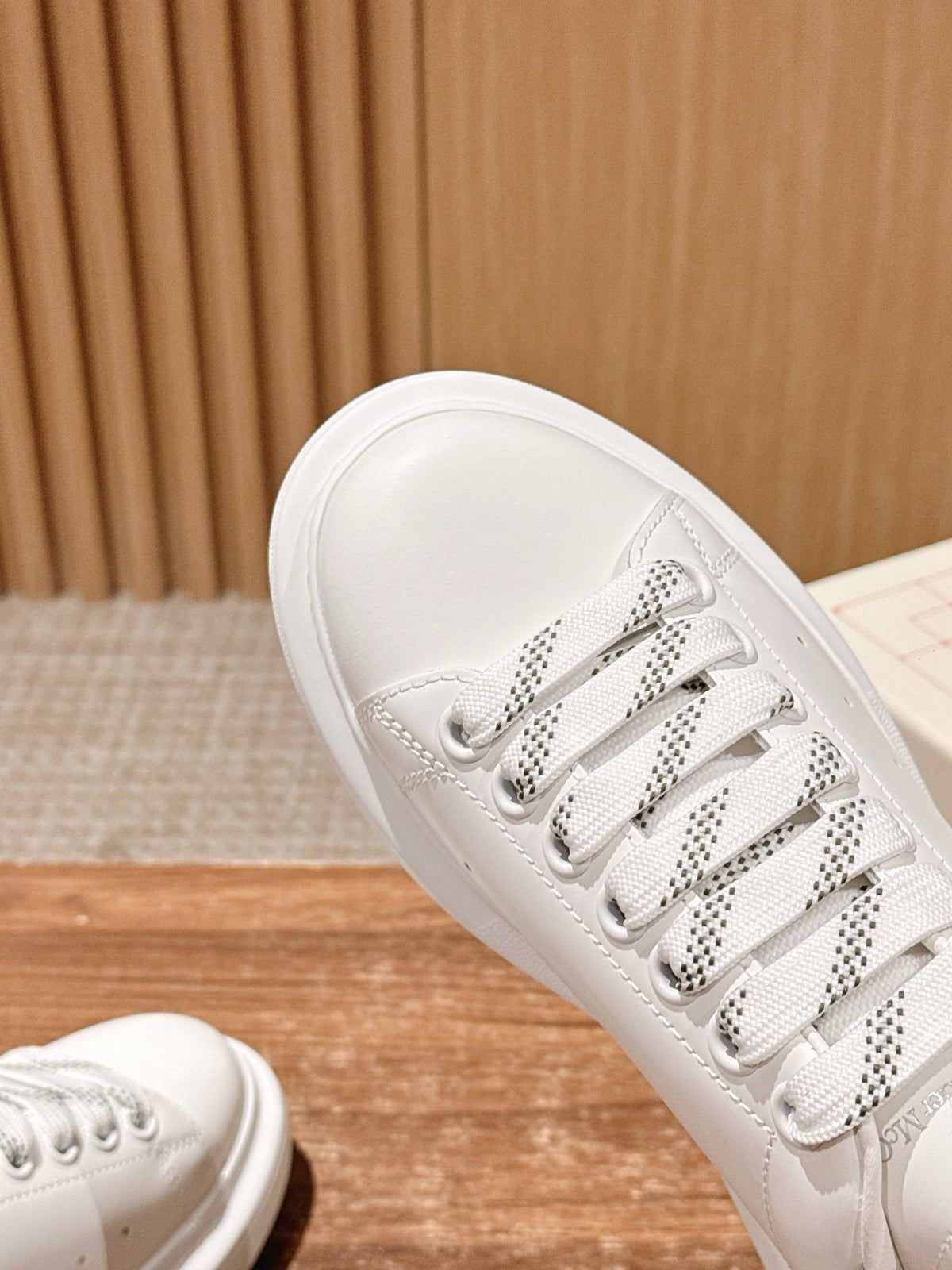 Dark Grey and White Sneakers