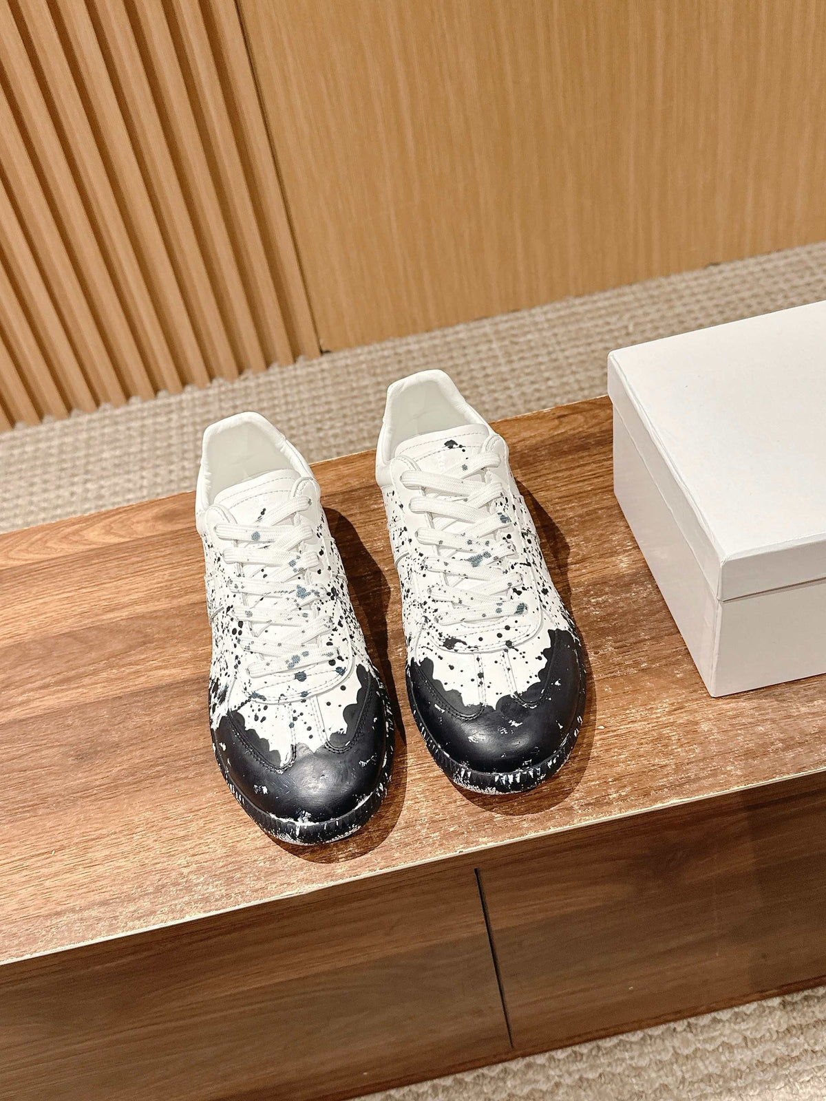 Black and White Sneakers