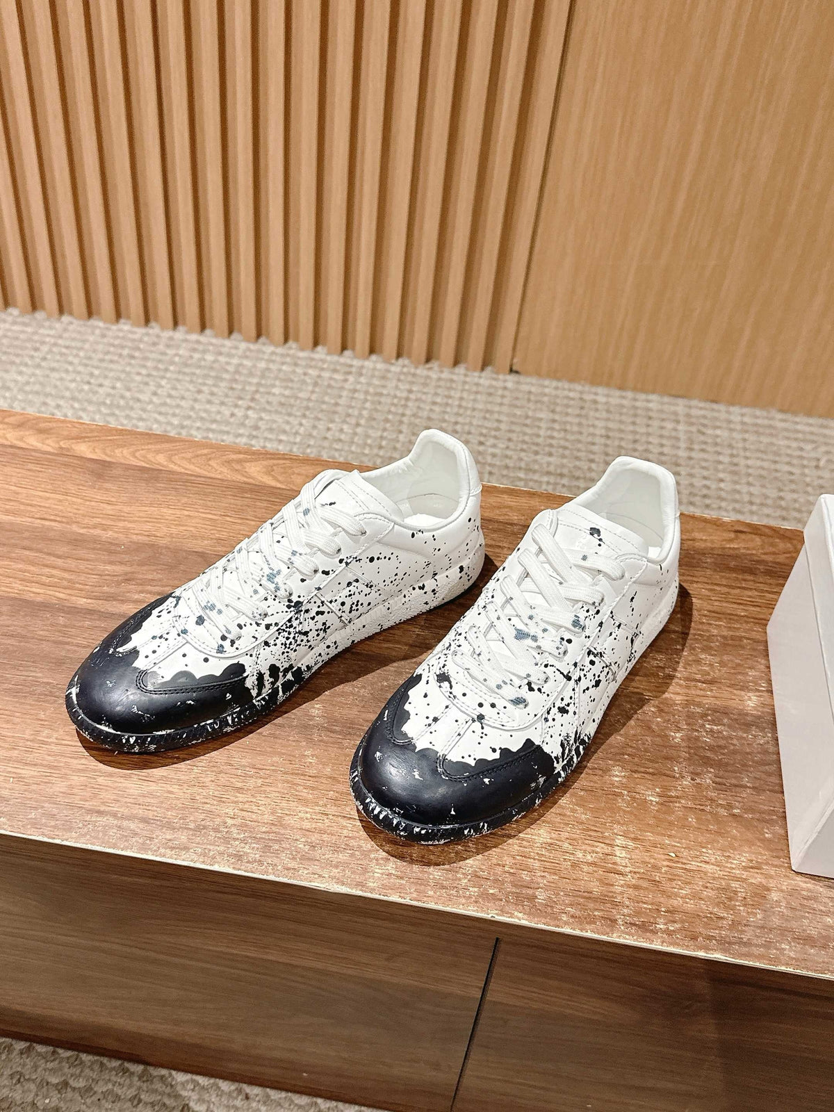 Black and White Sneakers