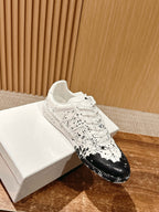 Black and White Sneakers