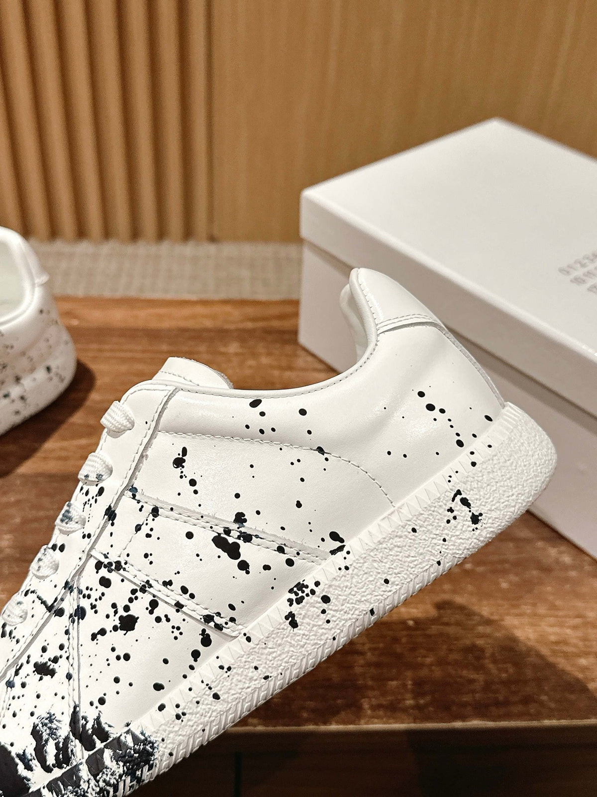 Black and White Sneakers