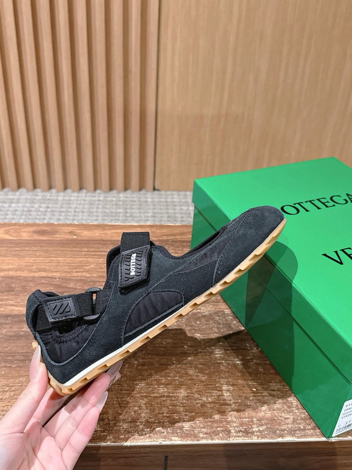 Grey Suede Buckle Strap Low-Top - Women's