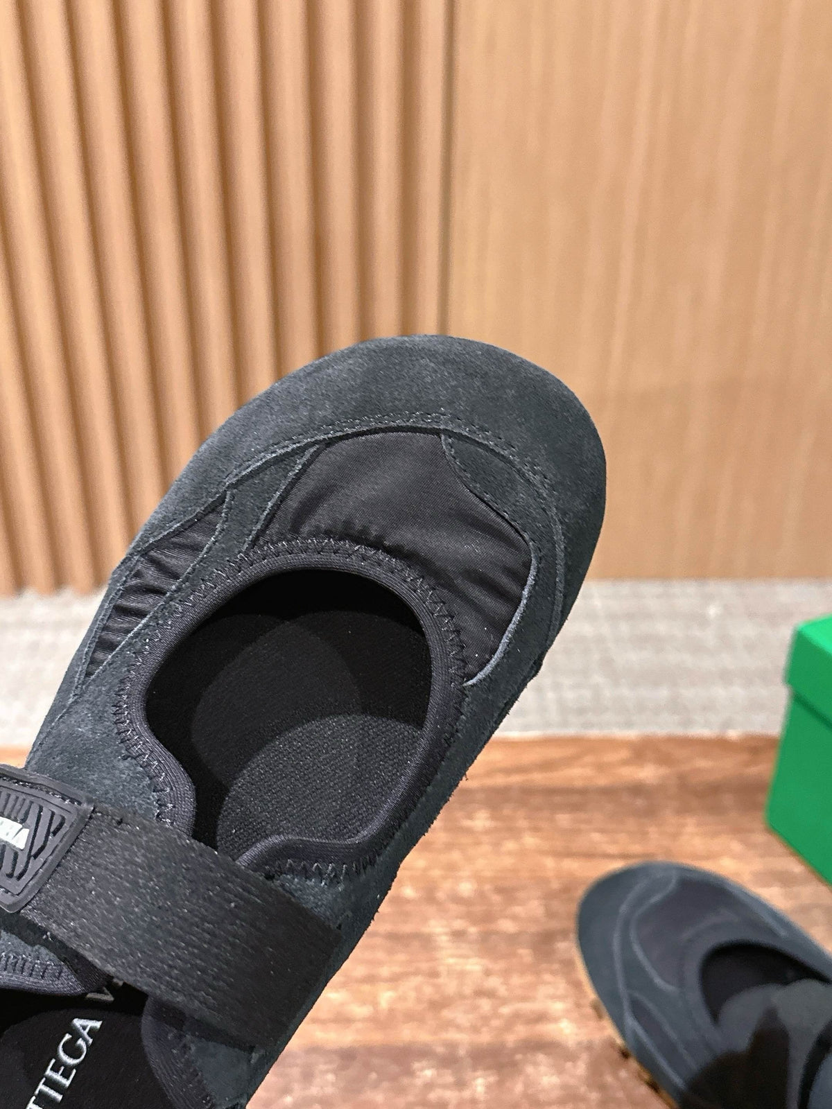 Grey Suede Buckle Strap Low-Top - Women's
