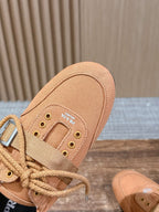 Black Nylon Lace-Up Sport Sandal - Women's