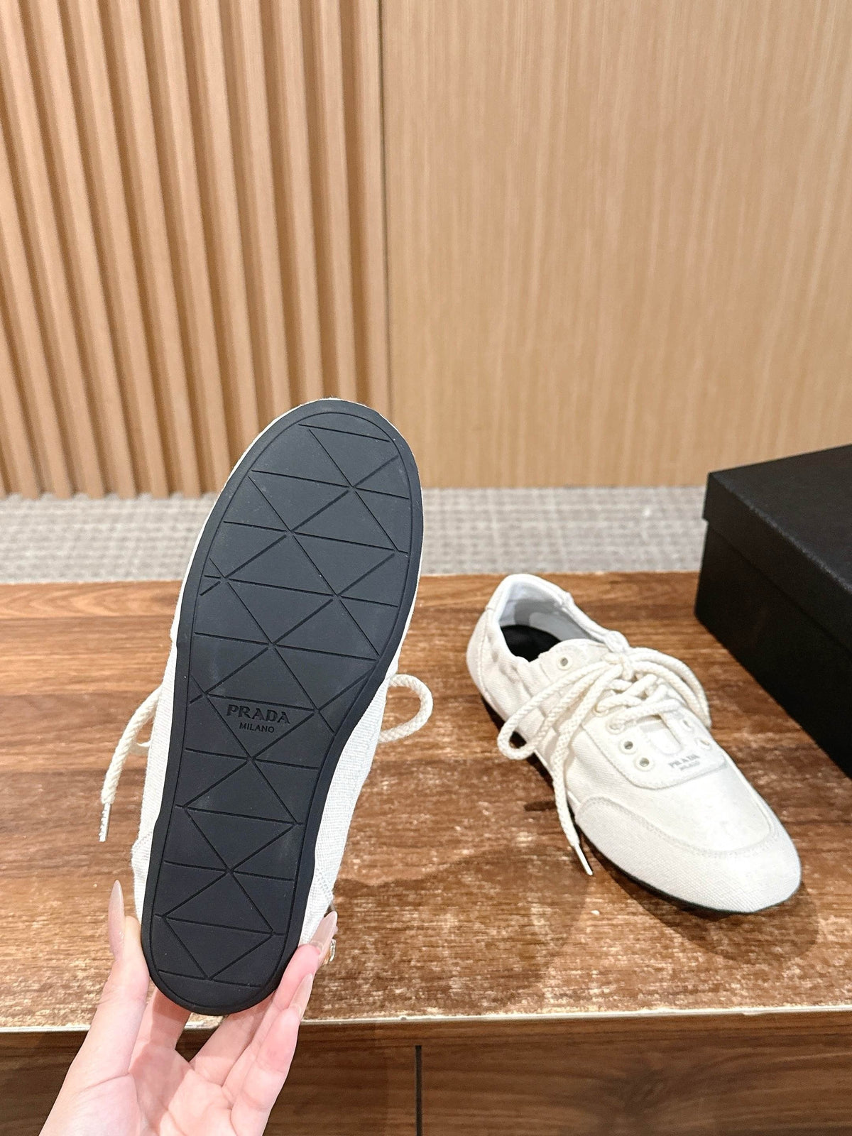 Black Mesh Plain Low-Top - Women's