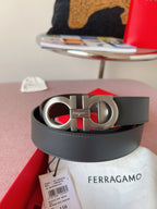 Dark Grey and Silver Belt