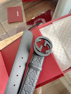 G-Schnalle Gürtel mit Prägung