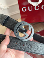 G-Schnalle Gürtel mit Prägung