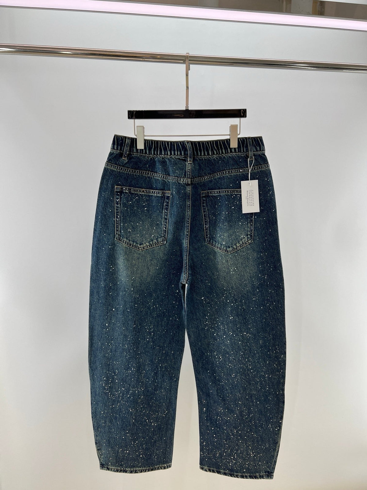 Blue Denim Faded Straight – Herren
