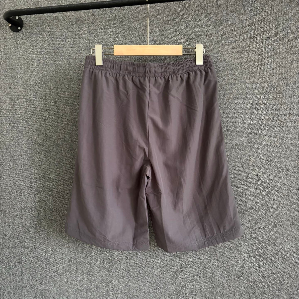 Cream Nylon Plain Drawstring - Men's