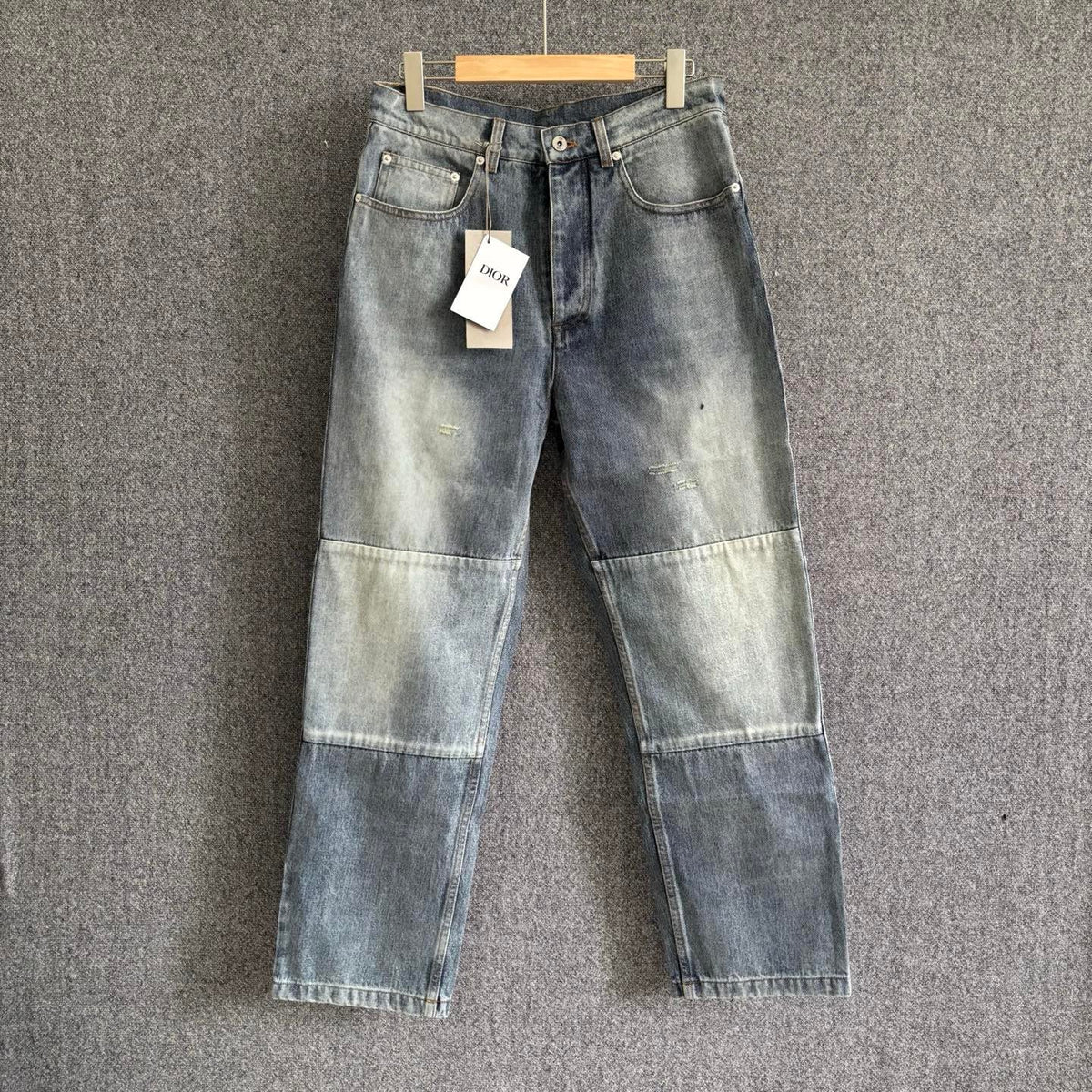 Blaue Jeans mit geradem Schnitt - Herren