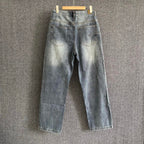Blaue Jeans mit geradem Schnitt - Herren