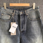 Blaue Jeans mit geradem Schnitt - Herren