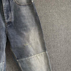 Blaue Jeans mit geradem Schnitt - Herren