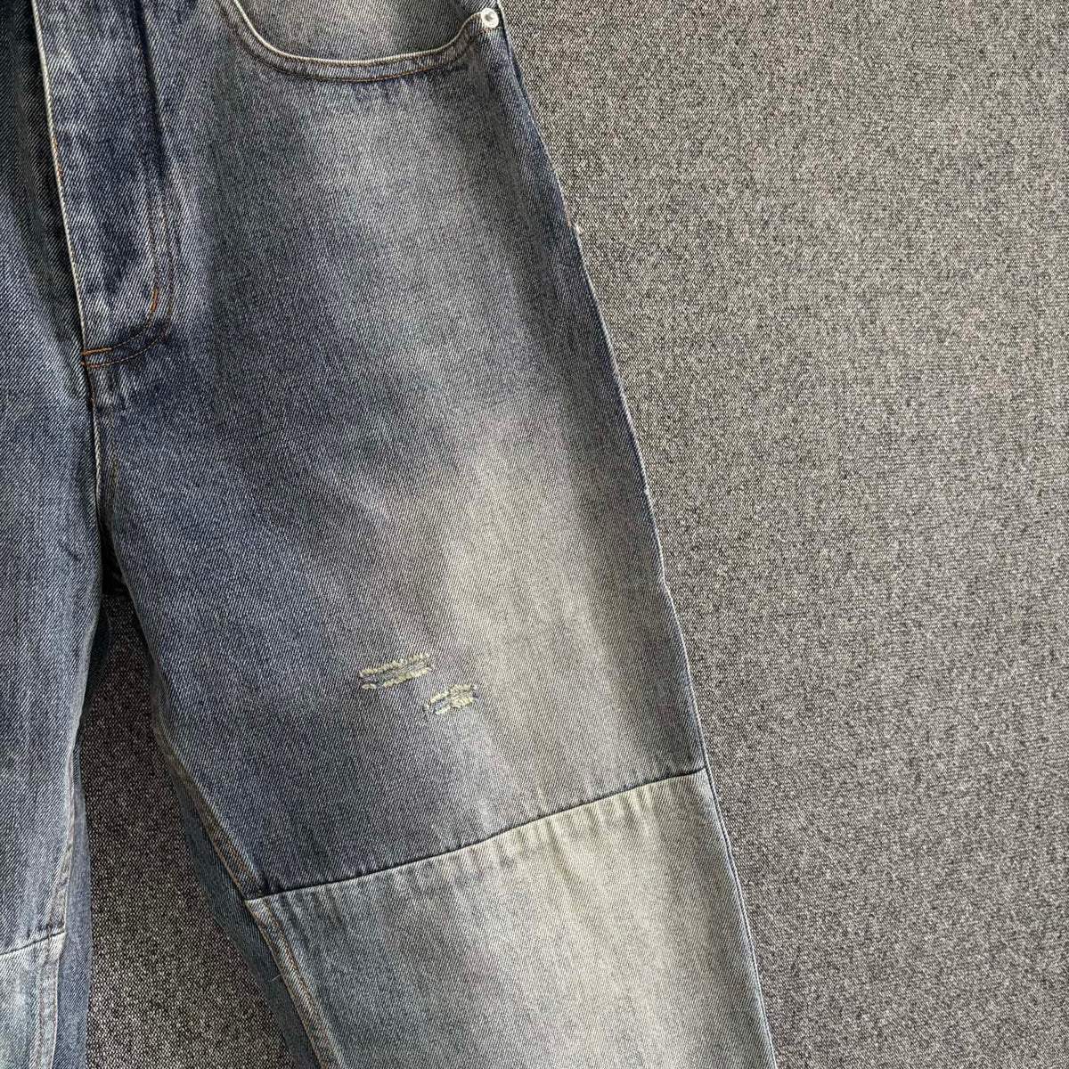 Blaue Jeans mit geradem Schnitt - Herren