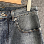 Blaue Jeans mit geradem Schnitt - Herren