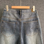 Blaue Jeans mit geradem Schnitt - Herren