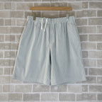 Blue Cotton Plain Drawstring - Men's