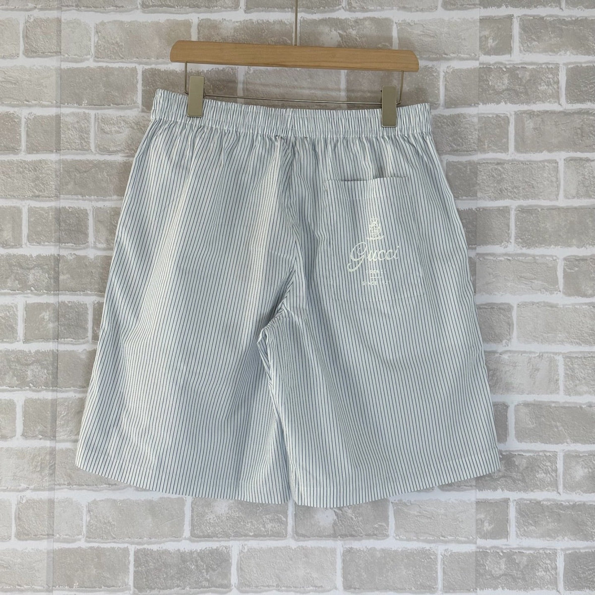 Blue Cotton Plain Drawstring - Men's