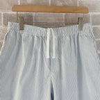 Blue Cotton Plain Drawstring - Men's