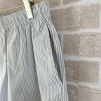 Blue Cotton Plain Drawstring - Men's