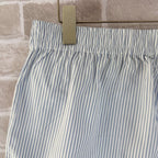 Blue Cotton Plain Drawstring - Men's